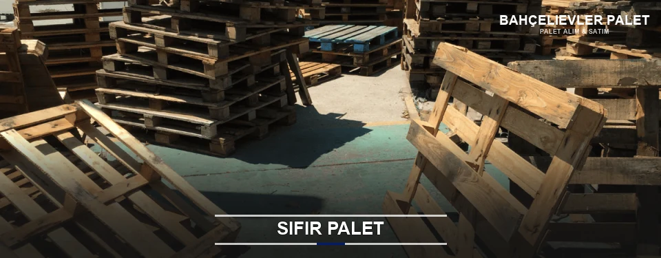 Bahçelievler Sıfır Ahşap Palet Tedariki